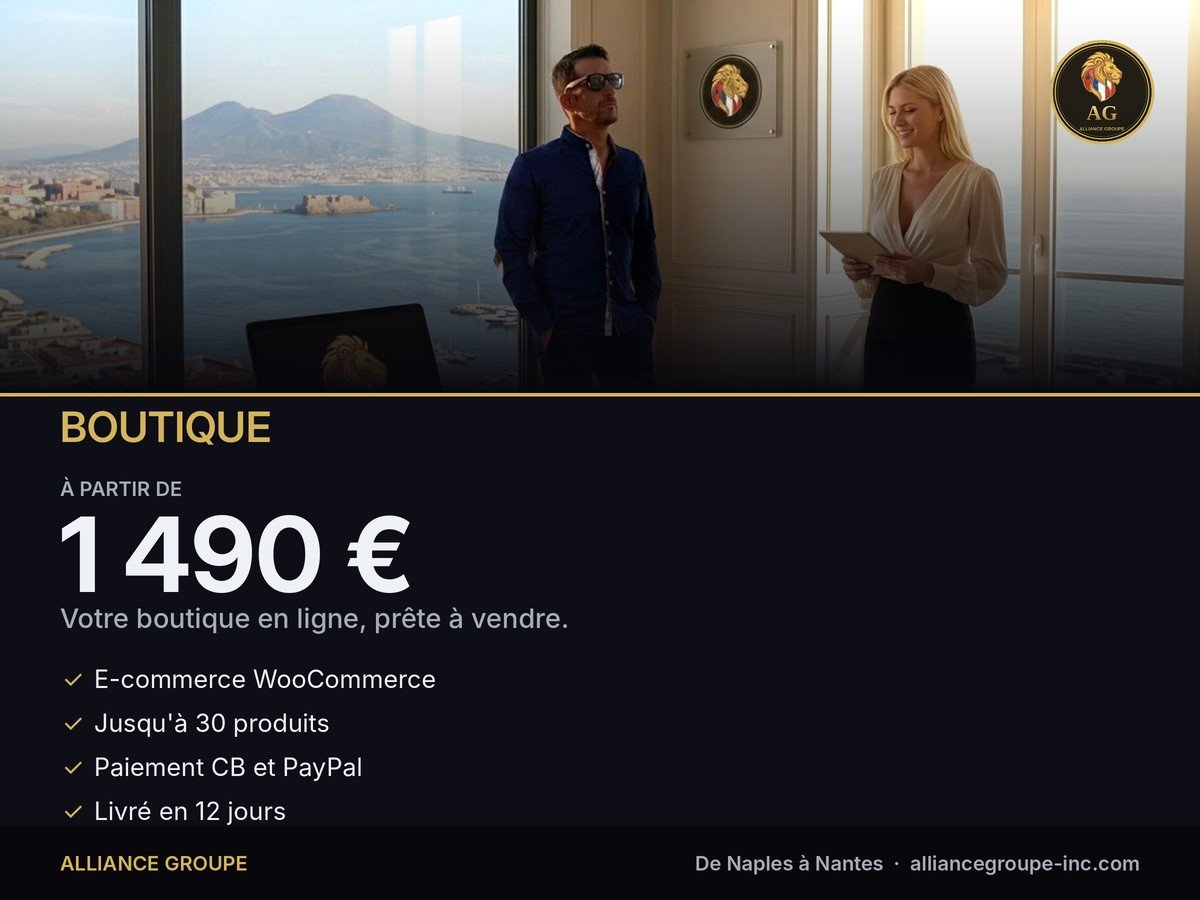 Pack Boutique — 1 490 €
