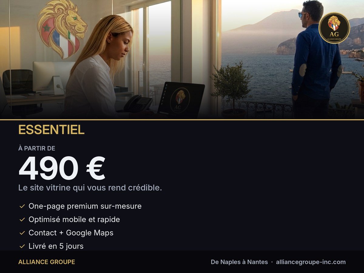 Pack Essentiel — 490 €