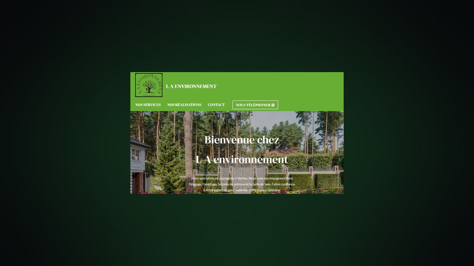Le site L.A Environnement