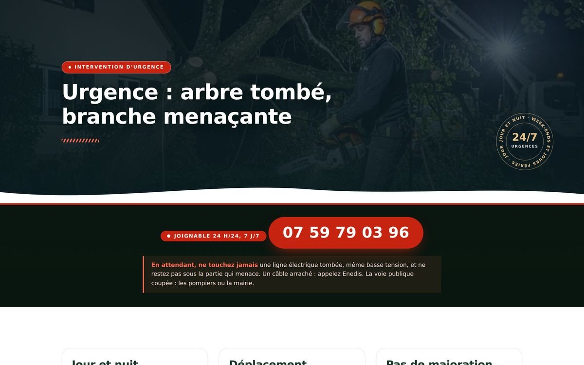La page qui sonne à 2 h du matin — L.A Environnement