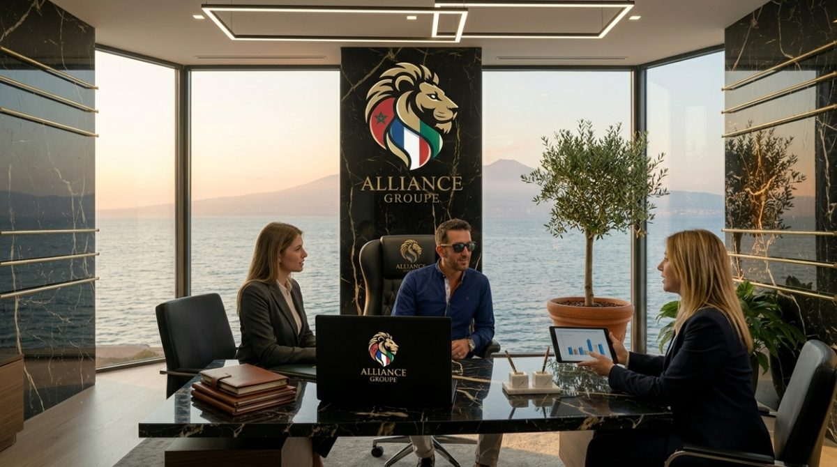 Réunion de travail — Alliance Groupe, Naples